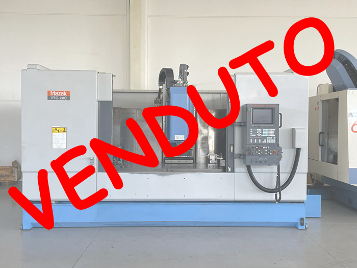 Centro di lavoro usato MAZAK VTC20C-Venduto